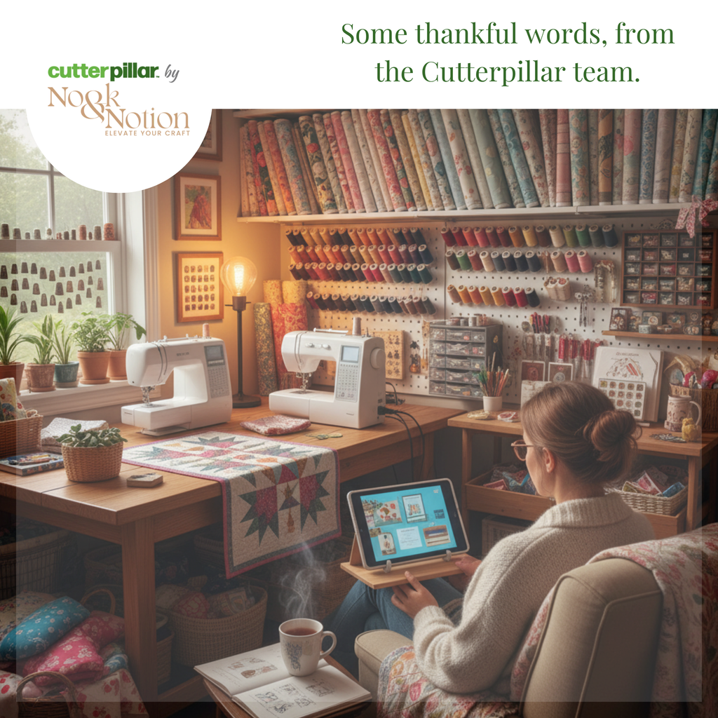 A Season of Thanks from All of Us at CutterPillar 🧡