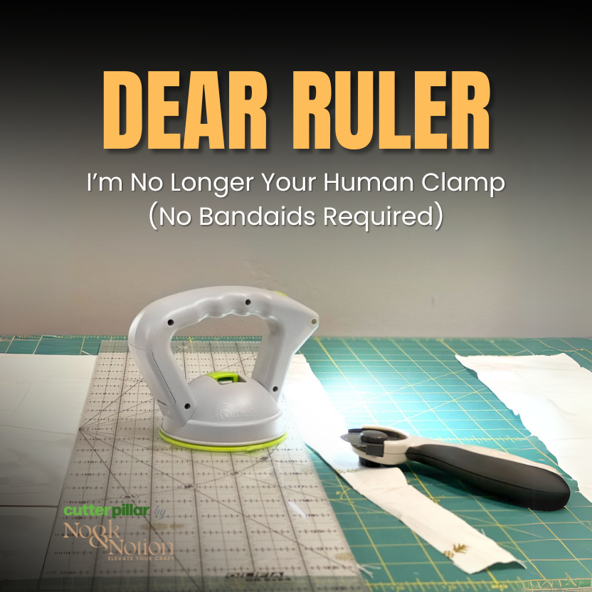 📐Dear Ruler, I’m No Longer Your Human Clamp (No Bandaids Required)