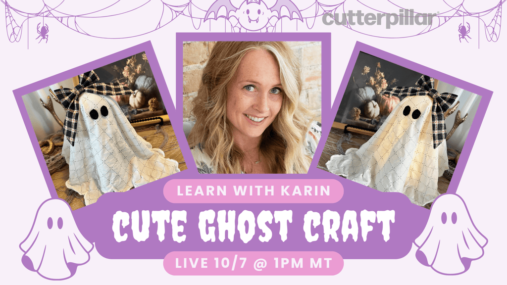 👻 Craft Along with Karin: Make a Friendly Ghost!