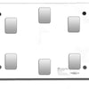CUTTERPILLAR GLOW METAL PLATES