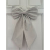 Sew & Spill Home Decor Bow Neutral Ticking