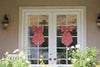 Sew & Spill Home Decor Bow Dove Stripe