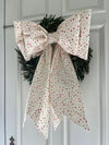 Sew & Spill Home Decor Bow Polka Dot Birthday Double Bow XL