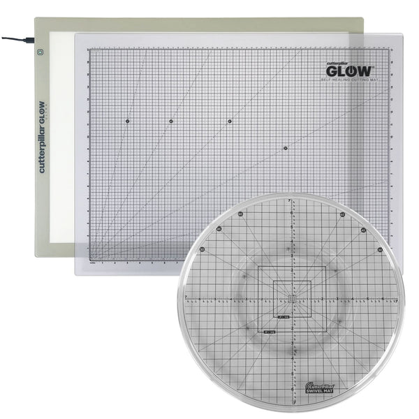 CUTTERPILLAR ULTRA LIGHT BOARD WITH SWIVEL ROTATING MAT