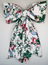 Sew & Spill Home Decor Bow Floral Chintz Dovetail Double Bow XL