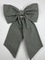 Sew & Spill Home Decor Bow Olive Stripe