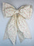 Sew & Spill Home Decor Bow Polka Dot Birthday Double Bow XL