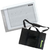 Grid cutting mat with 'Glow' branding and a black tote bag