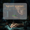 Sewing at Night Without Eye Strain: How to Stay Comfortable After Dark