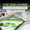 Live Sew-Along: Fun & Easy Quilt-As-You-Go Project!