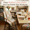 Easy Patterns to Make a Small Quilt for Mom (Yes, Even This Weekend!)