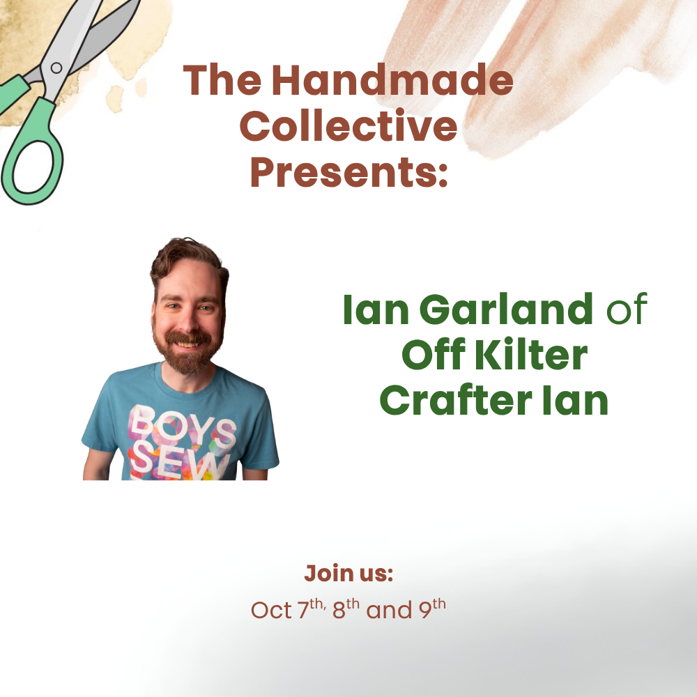 Quilting Should Be Anything But Boring: Welcoming Off Kilter Crafter Ian to The Handmade Collective 🌈🧵