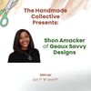 Where Technology Meets Creativity: Welcoming Shon Amacker of Geaux Savvy Designs to The Handmade Collective 💡🧵