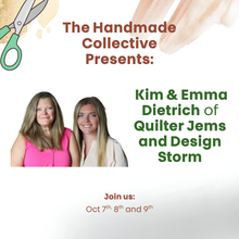 Piecing Together Family &amp; Creativity: Welcoming Quilter's JEM &amp; Design STORM Back to The Handmade Collective 💎🧵