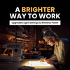 A Brighter Way to Work – Upgraded Light Settings & Wireless Power