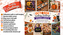 🎃 October Challenge: Spooky Crafts! 🎃