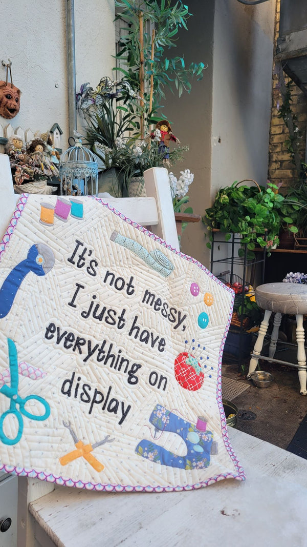 Laser-Cut Kit: "On Display - 2.0" by Diana Hatfield