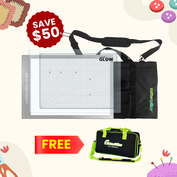 Cutterpillar Glow Premium with Tote
