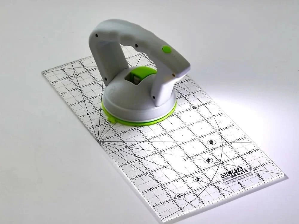 Programmable Light Up Ruler CutterPillar Clamp Light – Bright LED for Quilting Rulers