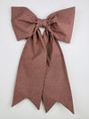 Sew & Spill Home Decor Bow Auburn and Almond Dovetail XL