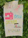 Laser-cut Kit: "Cut Sew Press Repeat - Everglow" by Tied with a Ribbon