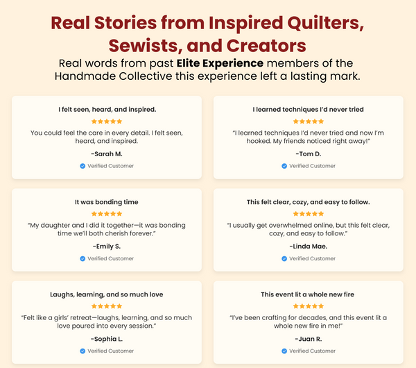 Handmade Collective Elite Experience