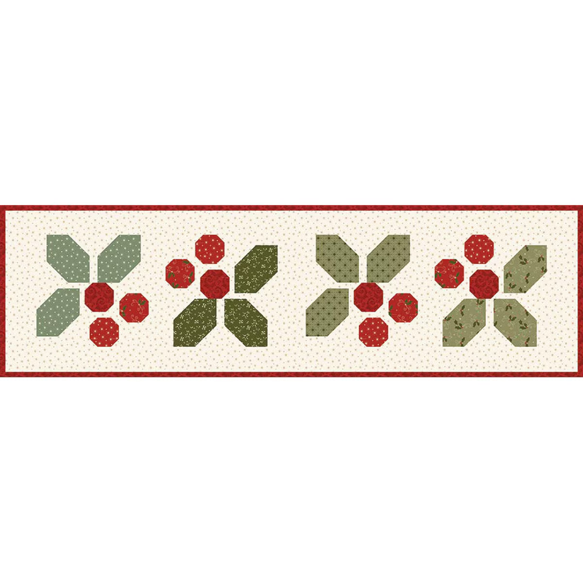 Riley Blake Holly-Day Cheer Runner Kit