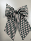 Sew & Spill Home Decor Bow Green & Red Plaid