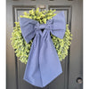 Sew & Spill Home Decor Bow Blue Hearts
