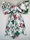 Sew & Spill Home Decor Bow Floral Chintz Dovetail Double Bow XL