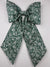Sew & Spill Home Decor Bow Evergreen Floral