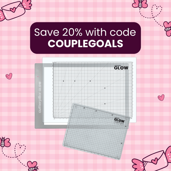 Glow cutting mats