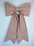 Sew & Spill Home Decor Bow Red Ticking Dovetail XL