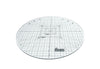 CUTTERPILLAR SWIVEL ROUND TEMPERED GLASS MAT