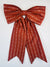 Sew & Spill Home Decor Bow Rust Folk FLower Dovetail XL